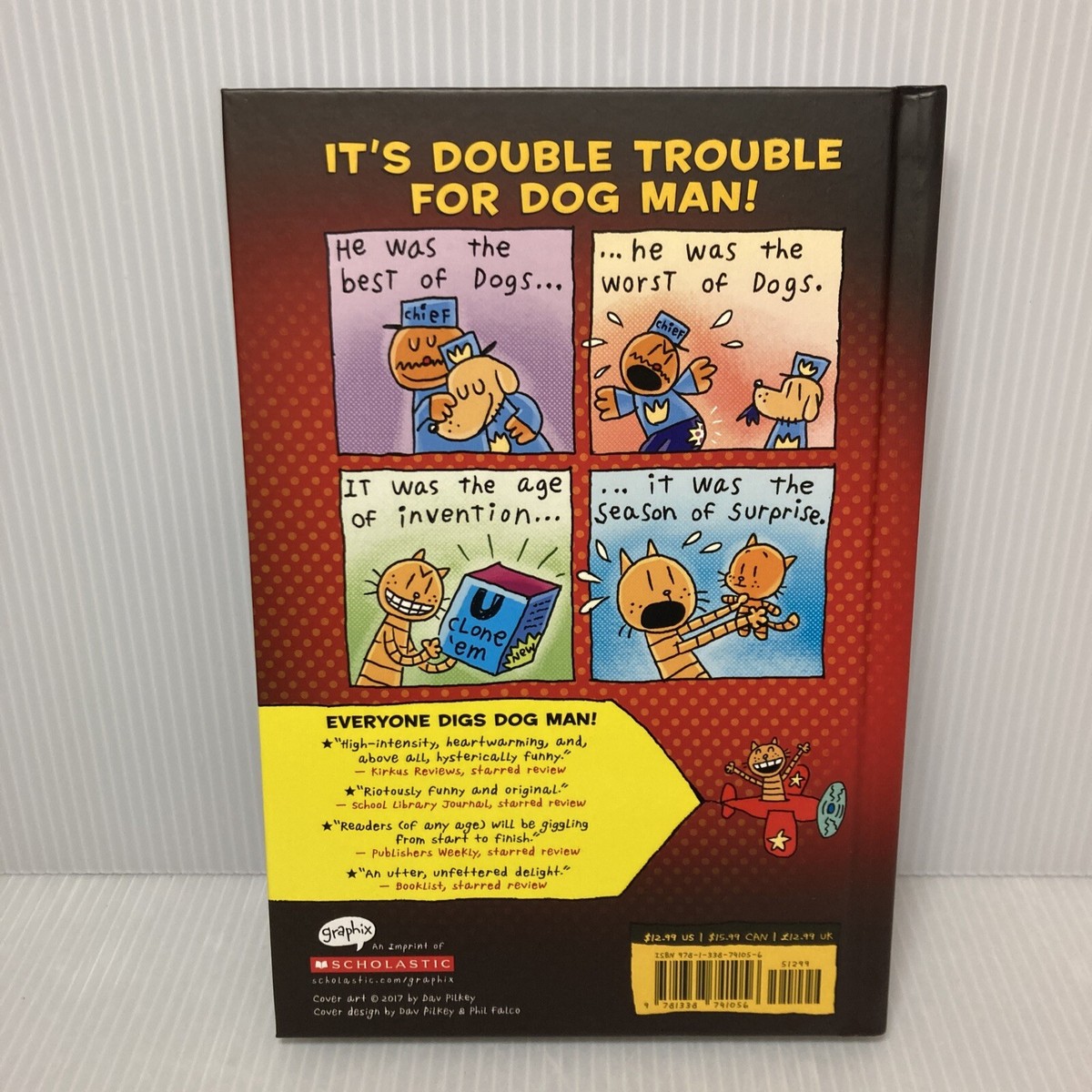 Dog Man 1-6: The Supa Epic Collection, Dav Pilkey, Creator