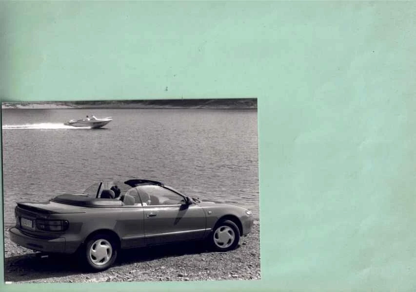 photo de presse / press photo original Toyota Celica Cabriolet 1991 - Photo 1/1