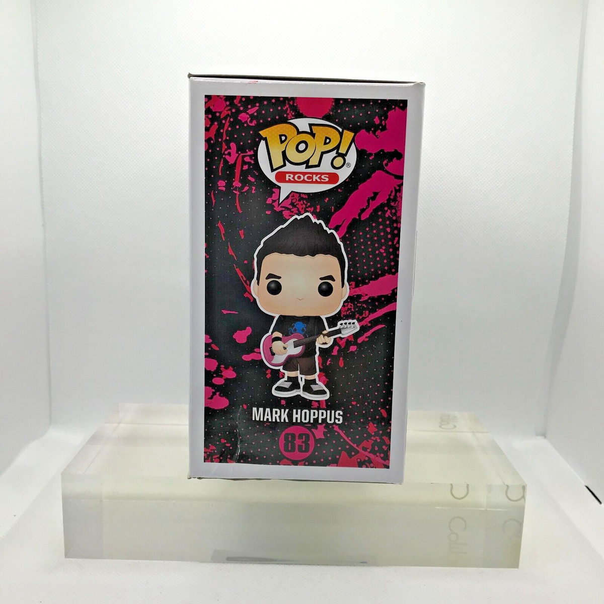 Pop! Rocks:Blink-182 Mark Hoppus #83 Vinyl Figure by Funko DAMAGED