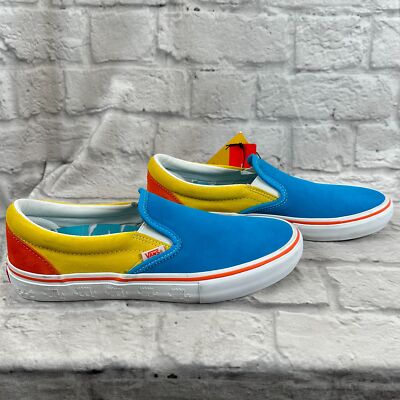 Vans Homer Simpsons Slip-Ons Pro Mens Shoes Size 9.5 New w  display picture 1