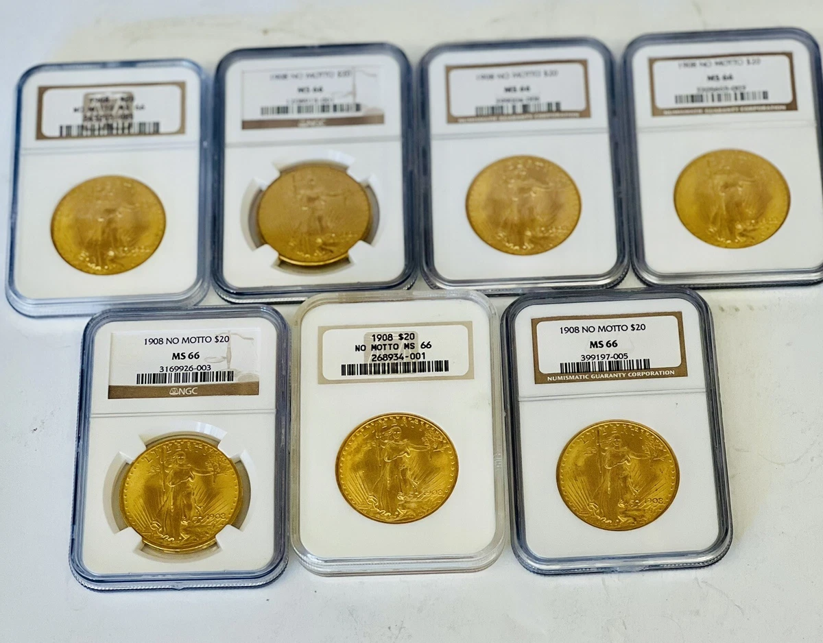 1927年 日本銭 MS 66 RD MS 66 Double Eagle $20 US Gold Coins 1908 for sale | eBay