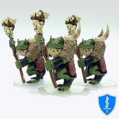 Green Slaad 5e x3 - 50th Anniversary #30 D&D Icons of the Realms