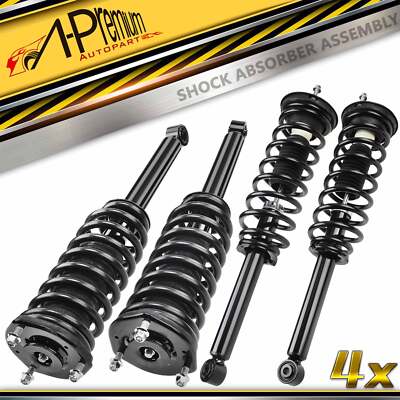 A-Premium Front & Rear Struts w/ Coil Springs Assembly for Lexus LS430 2001-2003