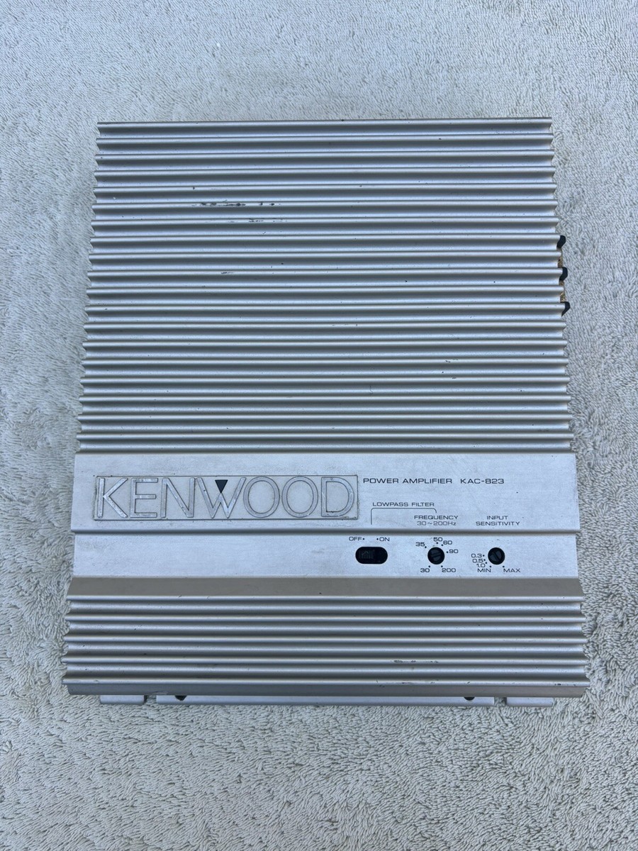 KENWOOD KAC-823 2-Channel Stereo Power Amplifier Confirmed
