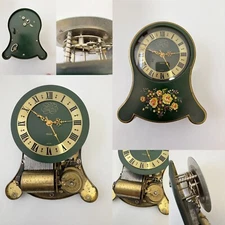 Jaeger Lecoultre Musical Alarm Clock PICK-A-PART movement Cal 211 Reuge Balance