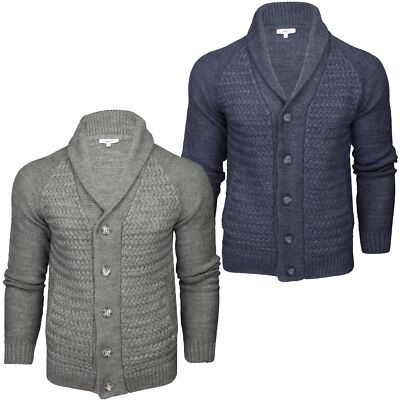 Xact Mens Shawl Neck Cardigan, Raglan Sleeve
