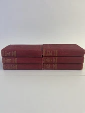 Alexandre Dumas Vintage T. Nelson & Sons Hardcover Red Set Rare