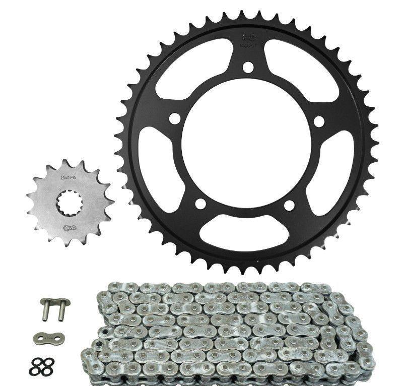 Kit chaine Suzuki 650 V-Strom Afam 525 anti-friction pour une longévité maximale