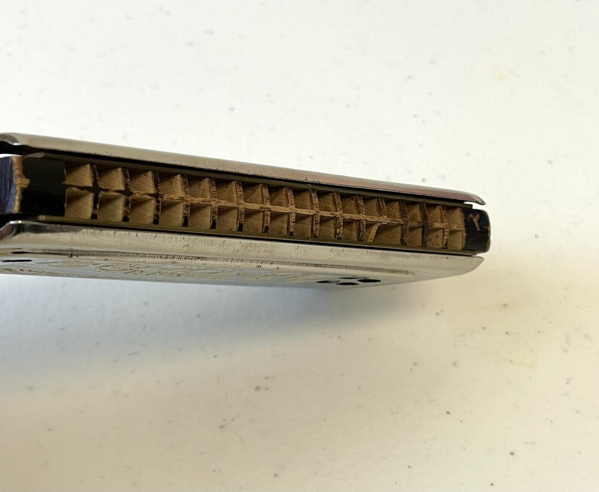 ホーナー社　ハーモニカ　Echo bell Vintage M. Hohner THE ECHO HARP Harmonica In Original Box