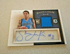 2013-14 Panini Timeless Treasures Auto Acetate RC # 126 Shane Larkin Mavericks