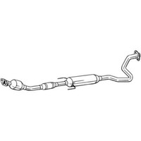 Bosal Katalysator FüR Toyota Prius Liftback _W2_ 1.5 Hybrid W2 090-140