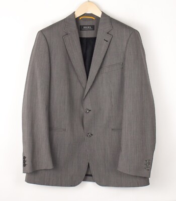 DIGEL Men Wool Polyester Formal Blazer Jacket Size L (52 - 42) BEZ741