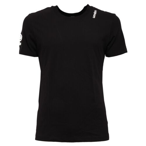 8483J maglia uomo UMBRO black crew neck cotton t-shirt man - Photo 1/4