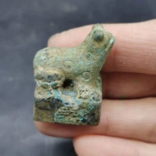 One Antique Bronze Seal   Size As Shown in The Picture