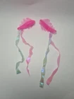 Vintage 90s 00s Barbie pink blue streamer sleeves replacement outfit accessories