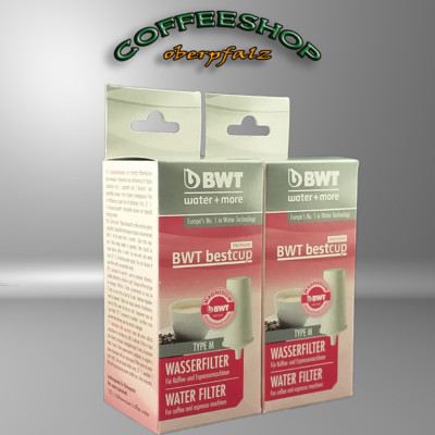 2 Stück BWT bestcup PREMIUM TYPE M  Tankkartusche Wasserfilter  Filterkartusche 