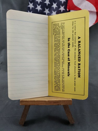Walnut Grove Minerals Livestock Feed Pocket Paper Pad Advertising FAST SHIPPING - Picture 5 of 5