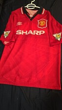 Manchester United Jersey season 1994/1996 size XL - Cantona shirt