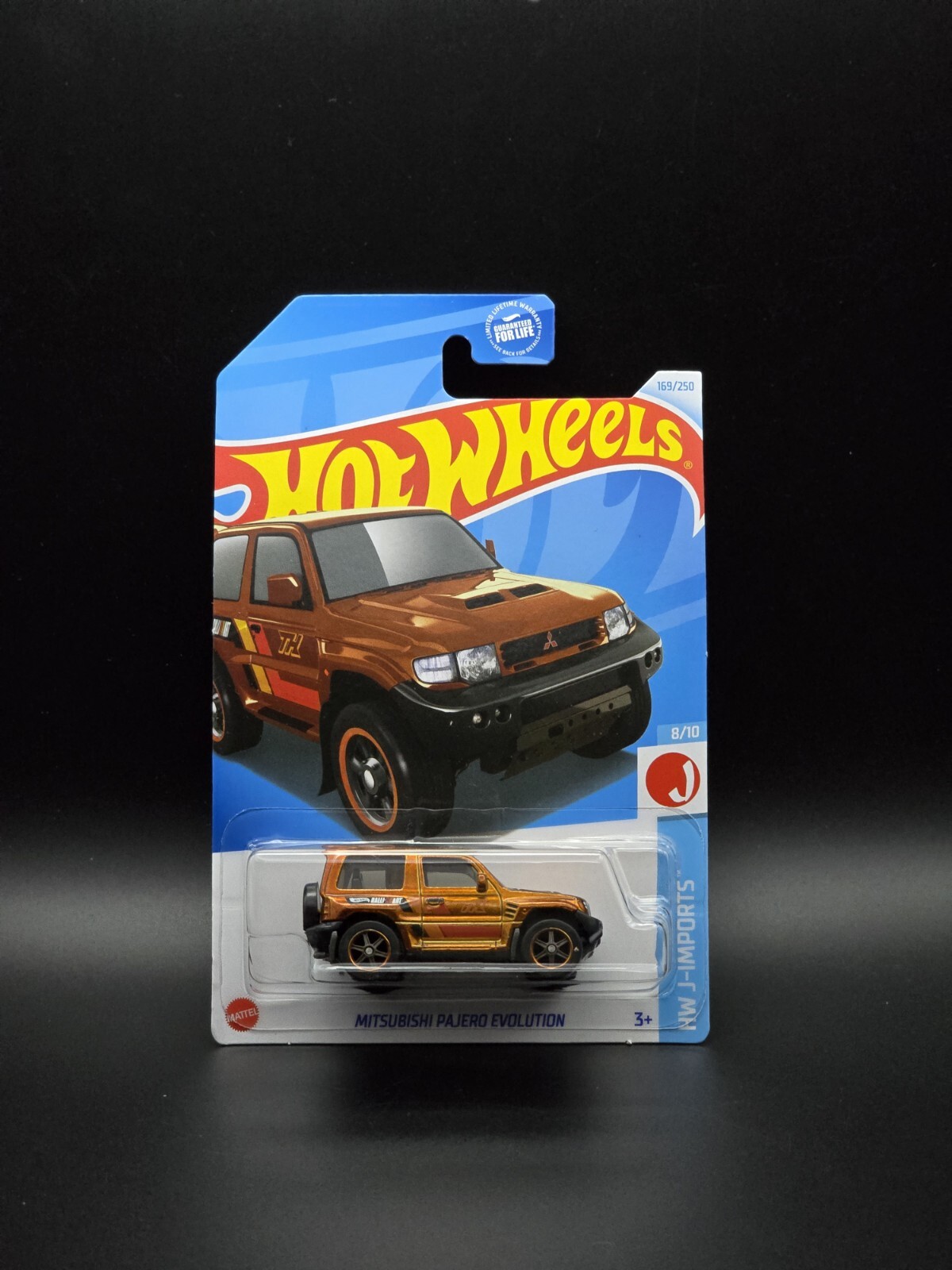 2024 HOT WHEELS MITSUBISHI PAJERO EVOLUTION SUPER TREASURE HUNT W/Protector