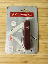 Victorinox Swiss Army Knife 13 Functions Switzerland Red Vintage ES-V13P