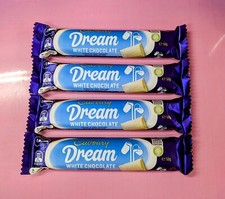 Four Bars of Australian Chunky Cadbury Dream White Chocolate -Retro