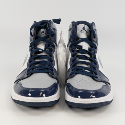 Air Jordan 1 High Golf \'Midnight Navy\' DQ0660-100 Multi Size 9 - 14 NEW Nike Air Jordan 1 High Golf Patent Midnight Navy DQ0660  main image 2