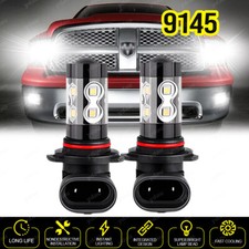 For Dodge RAM 1500 2500 3500 2009-2012 2x H10 LED Fog Lights Bulbs 6000K Combo