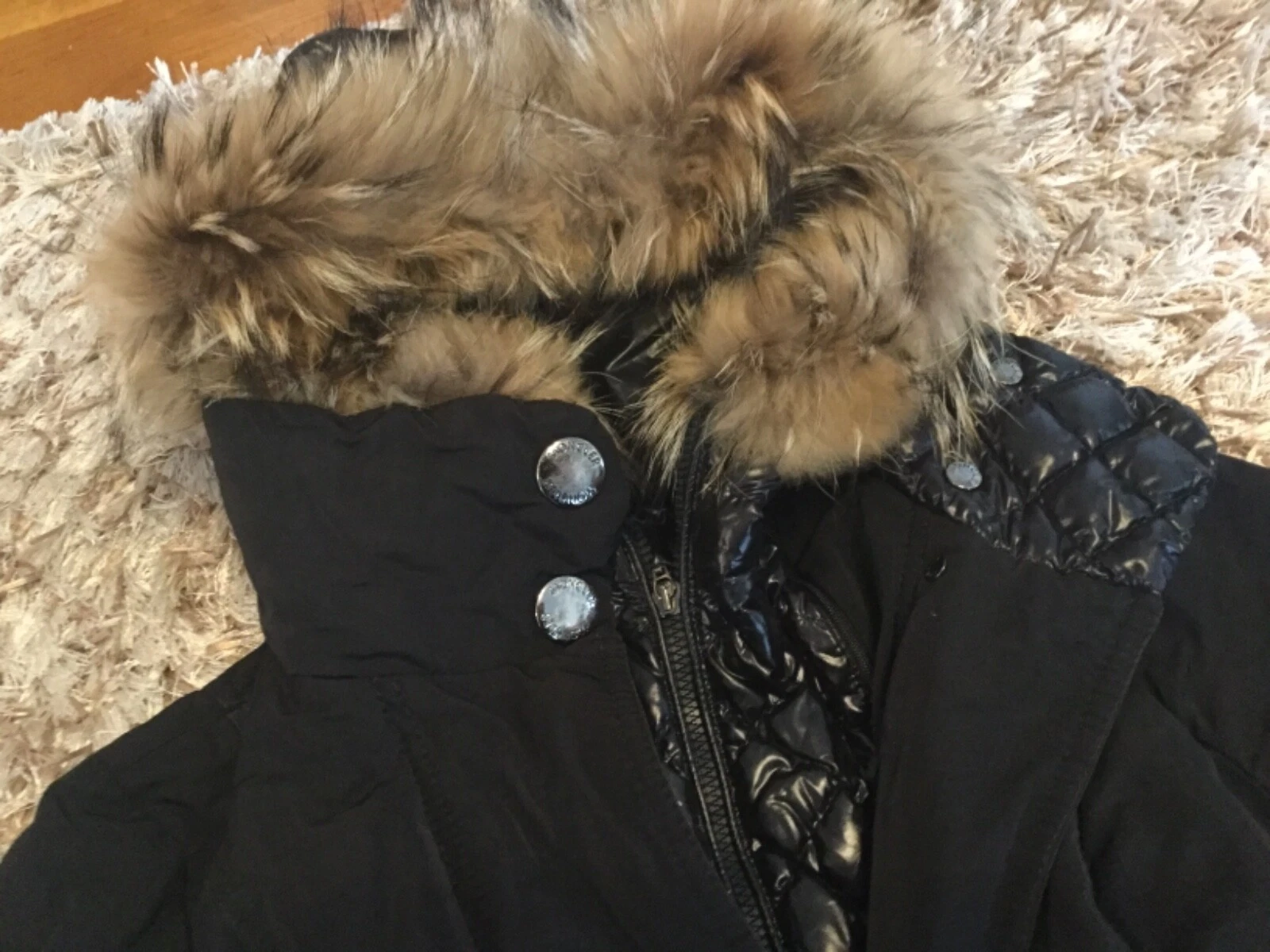 MONCLER Romney Giubbotto Piumino Lungo Donna Parka Taglia 1 (S)