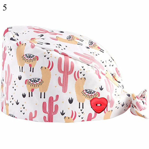 Unisex Nurse Doctor Hat Surgical Scrub Cap Medical Dentist Teeth Dental Cap UK - Picture 84 of 111