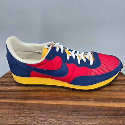 Nike Challenger OG Shoes Men's 10.5 Coastal Blue Red Running Athletic Sneakers
