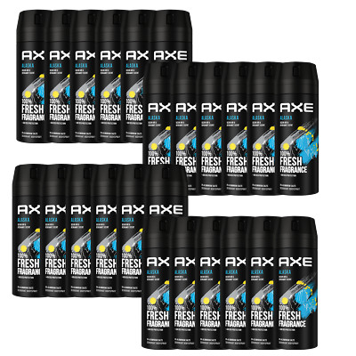 AXE Alaska Deo 24x 150ml Deospray Deodorant Bodyspray Herren Männer Men