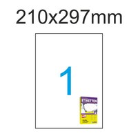 500 Blatt A4 Etiketten 210X297 Mm Weiß 500 StüCk Luma Versand Aufkleber 210X297