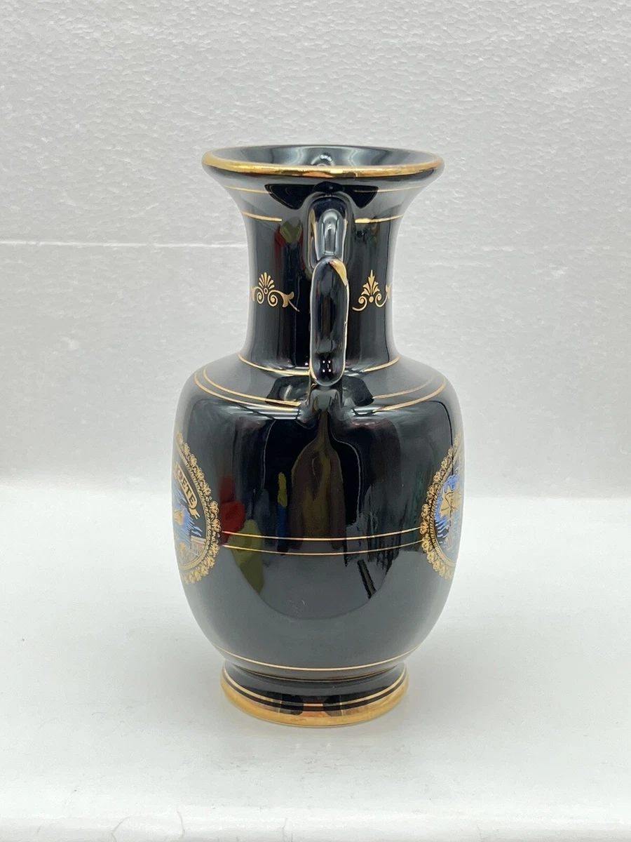 Hand made in creece 花瓶アンティーク 24金24k GOLD 安い買付