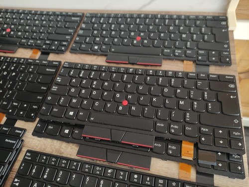 Lot of 11 - Lenovo Thinkpad Keyboard replacements - As is / Parts / Repair - Afbeelding 6 van 20
