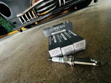 GENUINE NEW OEM SPARK PLUG SET (x4) DENSO. FOR ROGUE AND ALTIMA 22401-3TA1B