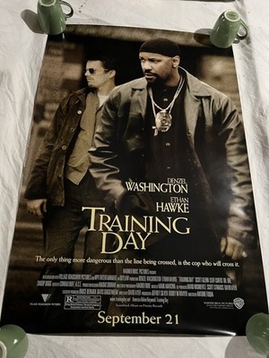TRAINING DAY - 2001 Original DS 27x40 Rolled Movie Poster - Denzel Washington