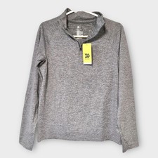 NWT All in Motion sz XL 14 Boys Soft Stretch 1/4 Zip Sweatshirt Pullover QQ-4