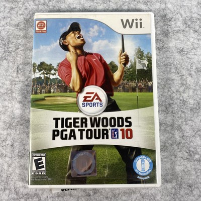 Tiger Woods PGA Tour 10 (Nintendo Wii, 2009, Rated E) EA Sports -Used/Very Good