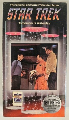 Star Trek The Original And Uncut VHS (1966) #21- Tomorrow Is Yesterday