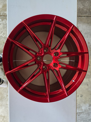 XXR WHEELS 577 Rim 18X8.5 5X114.3 Offset 35 Candy Red (Quantity of 1)