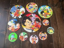 DRAGON BALL ROUND PAPER MENKO USED RARE RETRO JAPANESE JAPAN