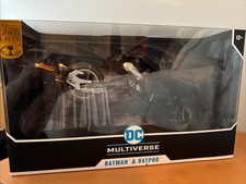 Mcfarlane DC Multiverse Batman & Batpod The Dark Knight Rises Gold Label BOX DMG