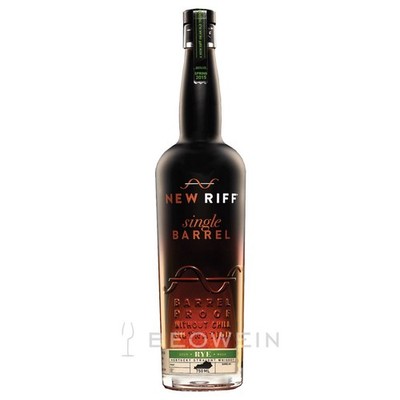 New Riff Single Barrel Rye Barrel Proof 0,7 l - Rye Whiskey Fassstärke
