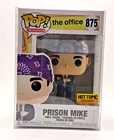 Funko Pop Television The Office Prison Mike 875 2020 Hot Topic Exclusive + Case