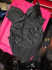 Shein Swim Black Swimming Costume xxl