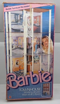 ハワイ メモ帳 24柄コンプリートセット Barbie 海外　まとめ売り Vintage 1974 Mattel Barbie Townhouse #7825 - 3 Story Elevator - In