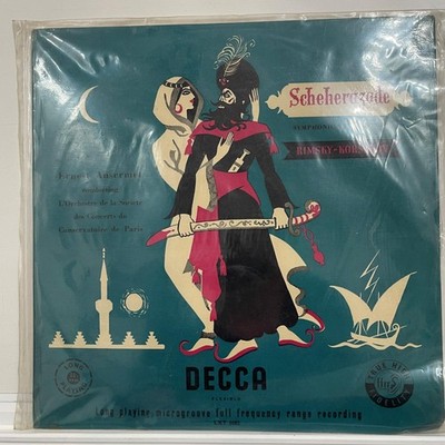 Rimsky-Korsakov Scheherazade LP Decca Records Vintage Classical Vinyl 