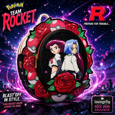 Loungefly Pokemon Team Rocket Cameo Mini Backpack SDCC 2026 Comic-Con Exclusive