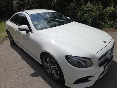 Mercedes-Benz Mercedes E220d AMG Line Premium Coupe 9 Speed Auto 2017 17 Plate White FSH 2017
