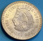1948 Mexico 5 Pesos Silver — photo from another recent sale
